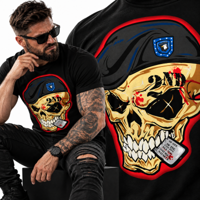 KOSZULKA HORROR  5FDP SKULL 2